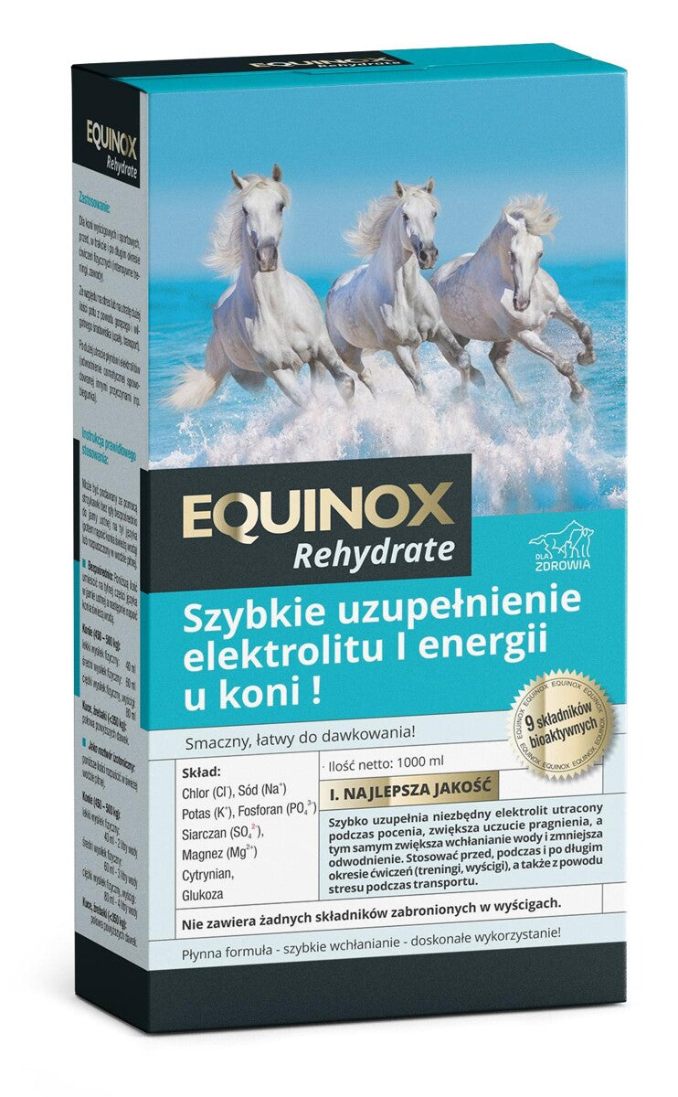 Equinox Rehydrate elektrolity w płynie 1000 ML - Cavalo